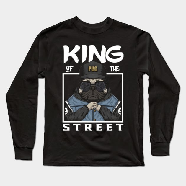 King of the street Long Sleeve T-Shirt by Genio01